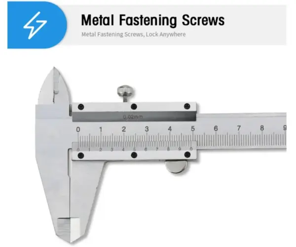 Stainless Steel Vernier Caliper 0-150mm Precision - Image 3