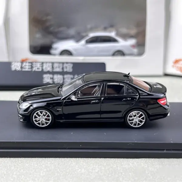 Diecast 1:64 Benz C63 W204 507 Model Car - Image 5