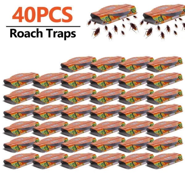 10 Pack Sticky Roach Traps Indoor Pest Control - Image 10