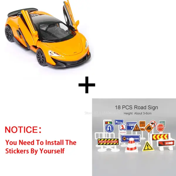 1:32 McLaren 600LT Diecast Car Model - Image 8