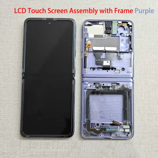 Samsung Z Flip F700 AMOLED LCD Assembly - Image 3