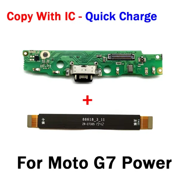 Moto G Series USB Charging Board Flex Cable Replacement - Image 6