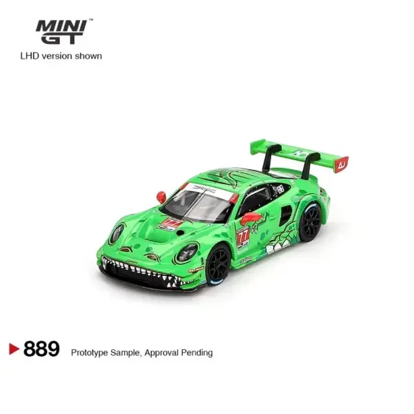 1:64 Alloy Diecast Porsche Ford GT3 R Model - Image 3