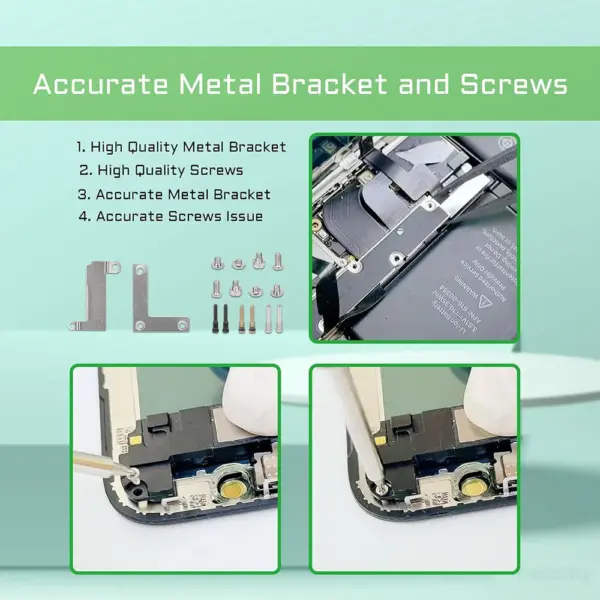 Metal Holder Bracket Kit for iPhone 12 Series - Image 2