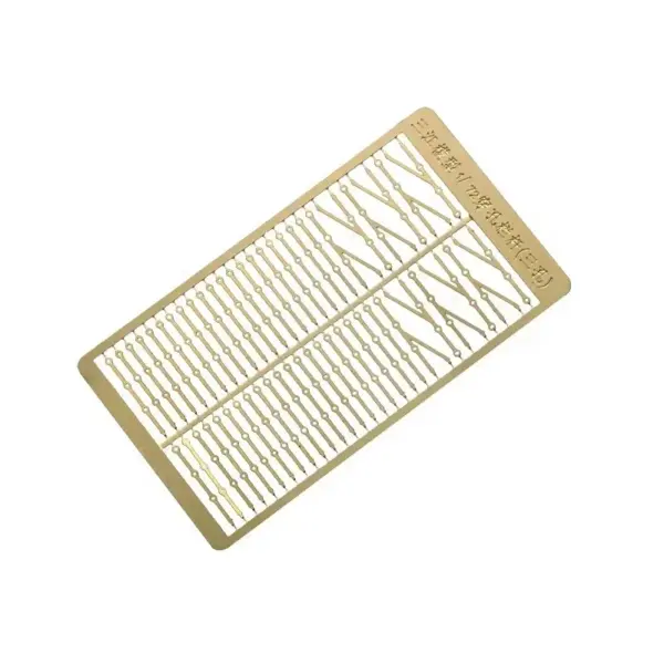 1:72 Brass Etched Railing Post Set for Boats - Image 7