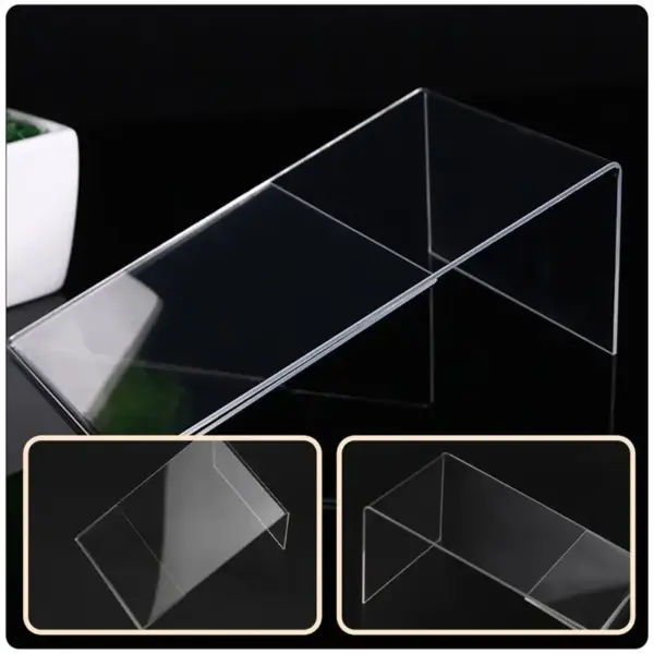 9-Piece Acrylic L-Shaped Display Stands - Image 2