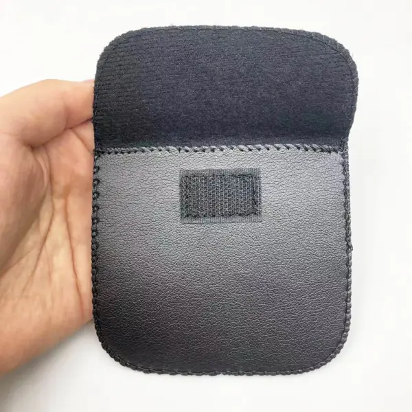 Mini Earphone Storage Bag Organizer Black - Image 4