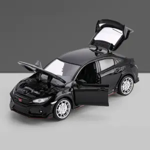 1:24 Honda Civic Type-R Diecast Car Model 15 Sd539c47261974372807dc059fb83bb03a