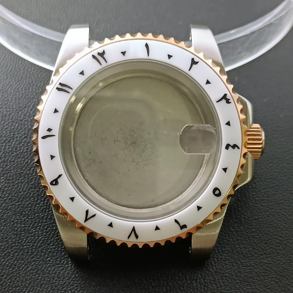 40.5mm Stainless Steel Watch Case for NH34/35/36 124 40.5mm Stainless Steel Watch Case for NH34/35/36 - Image 124