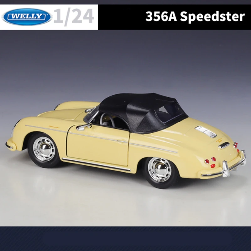 Welly 1:24 Porsche 356A Speedster Toy Model 5 Welly 1:24 Porsche 356A Speedster Toy Model - Image 5