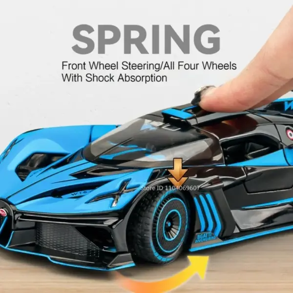 1:24 Scale Bolide Diecast Car Model - Image 4