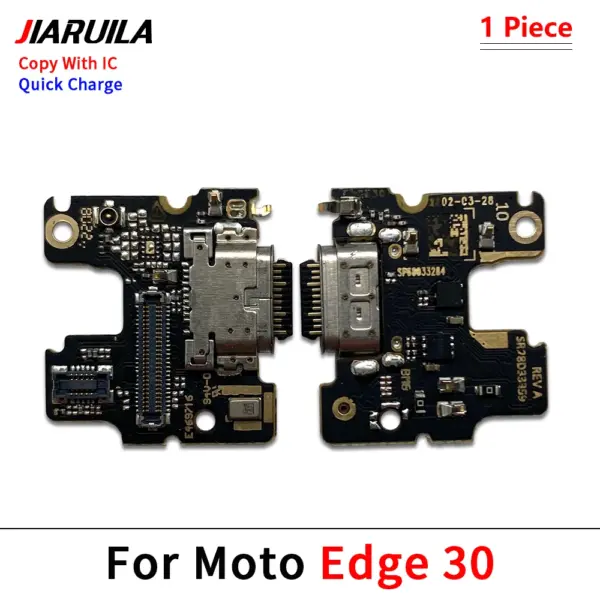 USB Charging Port Flex Cable For Moto Edge 20 Lite S - Image 19