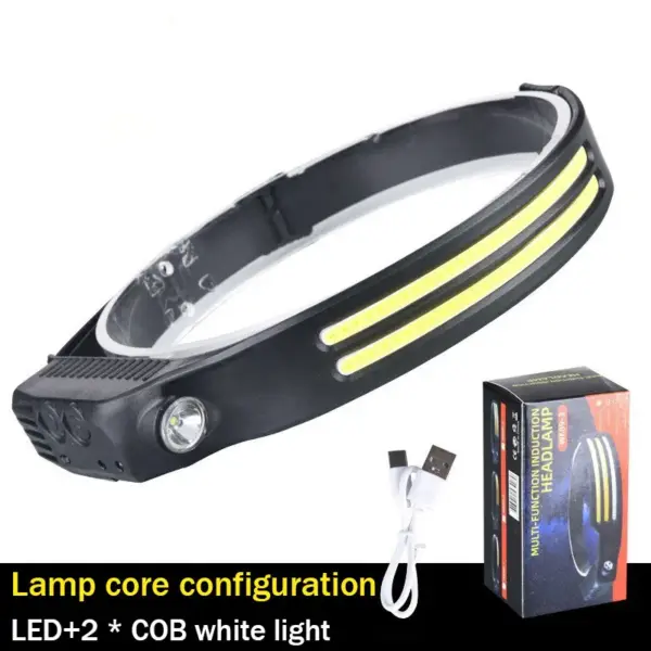 Multi Functional COB Headlight for Outdoor Use - Image 9