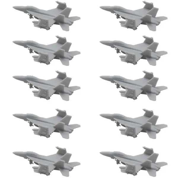 10PCS F-18F Super Hornet Fighter Model Set - Image 9