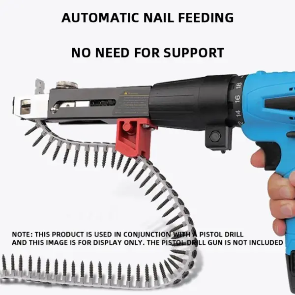 Automatic Chain Screw Gun Head for Woodworking - Image 3