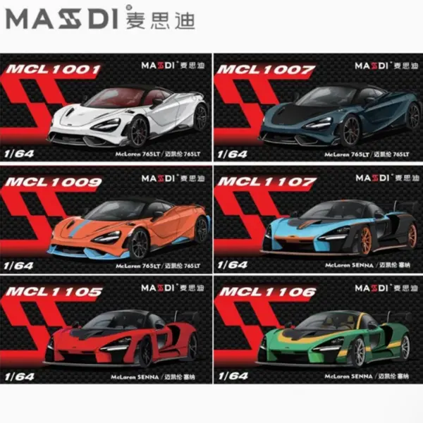 1/64 Alloy 765LT MCL Series Diecast Model - Image 6