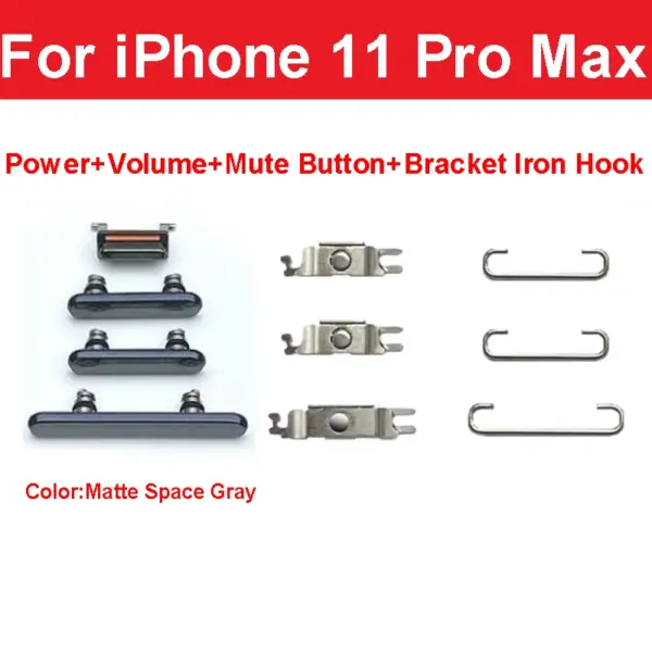 iPhone 11 Power & Volume Button Set - Image 4