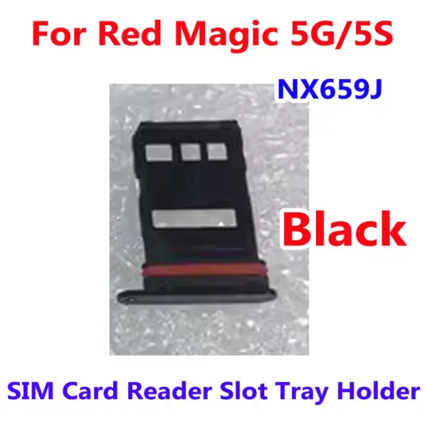 Original SIM Card Reader Tray for ZTE Nubia Red Magic Series - Image 8