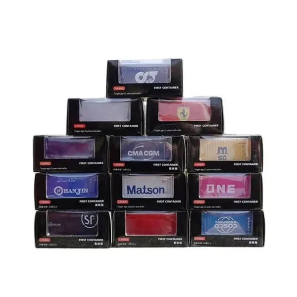 Diecast 1:64 Mini Container Model Truck - Image 3