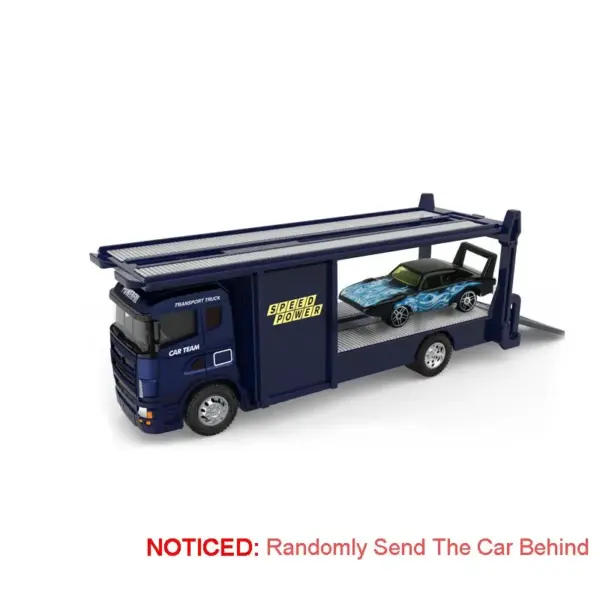 1:64 Diecast Alloy Trailer Model Toy Car - Image 23
