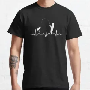Fishing Humor Graphic T-Shirt for Men