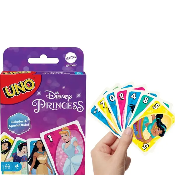 Disney Princesses UNO Card Game for All Ages