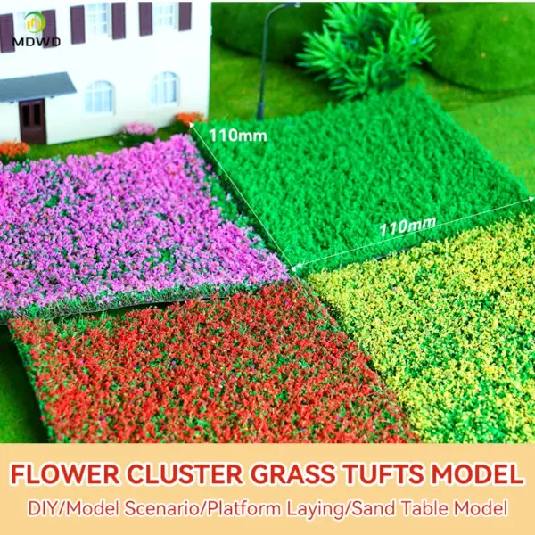 Miniature Grass Clusters for Train Layouts - Image 4
