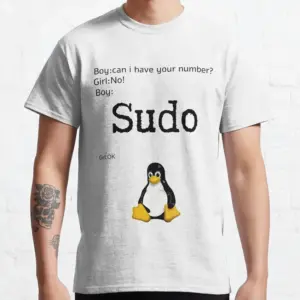 Funny Linux Programmer T-Shirt for Men