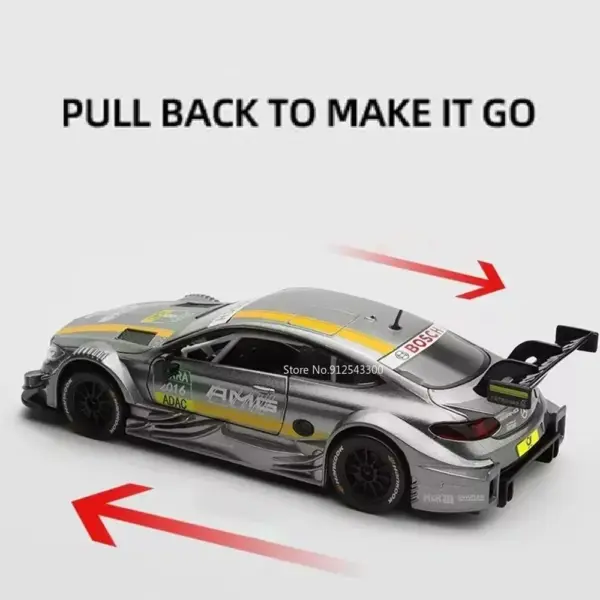 1/32 Mercedes Benz AMG C63 DTM Diecast Model - Image 4