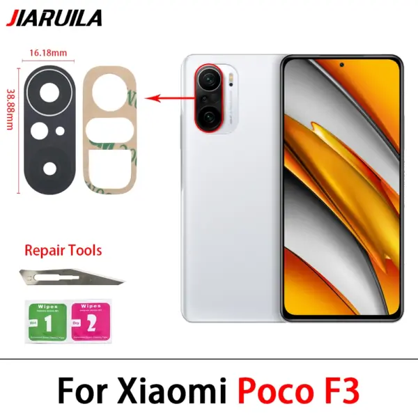 5Pcs Poco Camera Lens Covers with Tools - Image 14