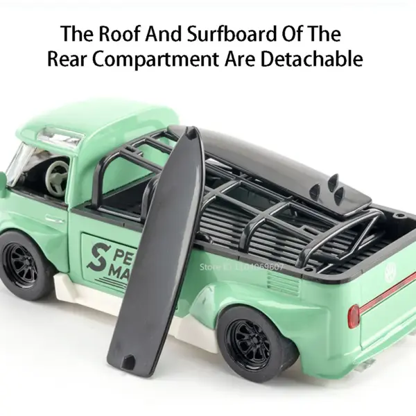 1:32 Scale T1 Bus Diecast Model Car - Image 6