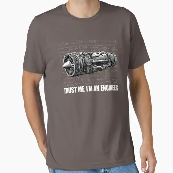 Engineer Themed Cotton T-Shirt for Men - Image 10
