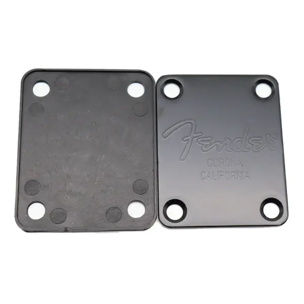 Black Guitar Neck Plate for ST TL Guitars - Image 3