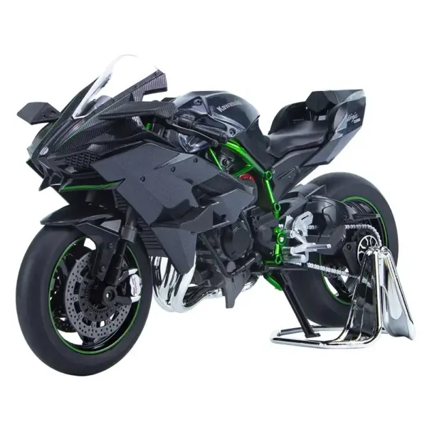 Kawasaki Ninja H2R H2 Motorcycle Diecast Model - Image 5