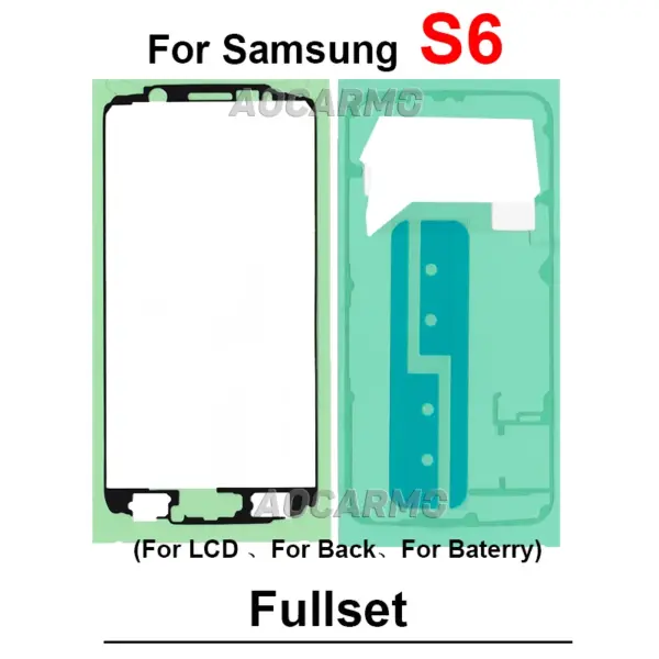 Full Adhesive for Samsung Galaxy S6-S10 Series - Image 26