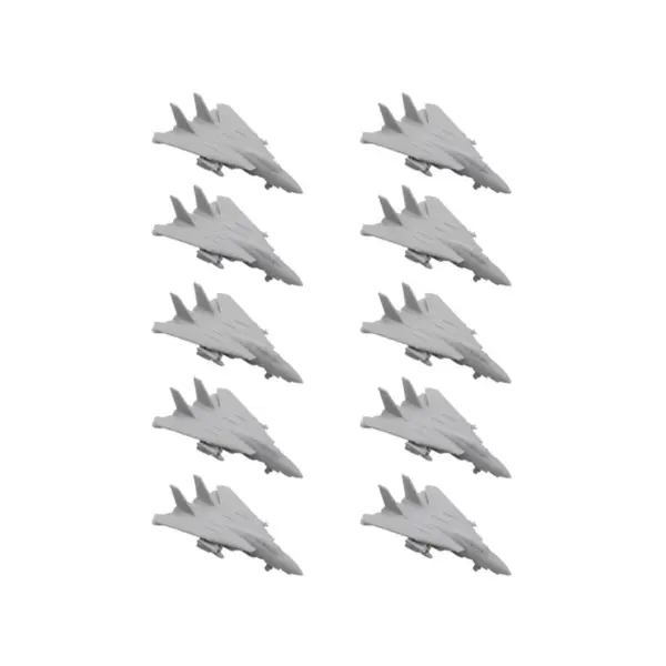 10PCS F-14 Fighter Model Aircraft Collection - Image 9