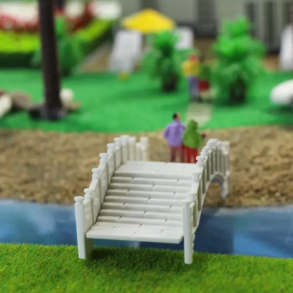 3pcs GY30 Plastic Arch Bridges for Models - Image 5