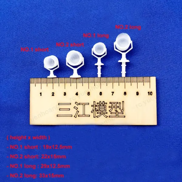 10PCS Resin Searchlight for Scale Model Boats - Image 3