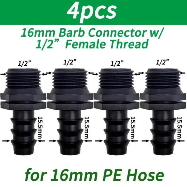 1/2 inches 3/4 inches Male Female Thread Hose Connector - Image 16