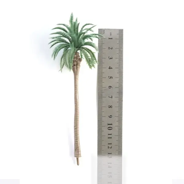 Miniature Palm Trees for HO Scale Models 5pcs - Image 9