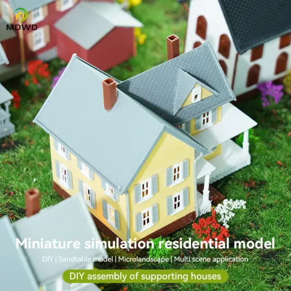 DIY Little House Model Kit for HO Scale - Image 2