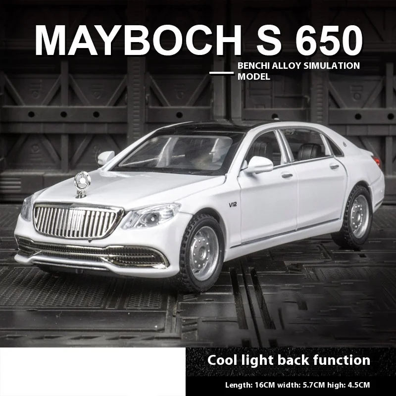 1/32 Mercedes Benz Maybach S650 Diecast Model 5 1/32 Mercedes Benz Maybach S650 Diecast Model - Image 5