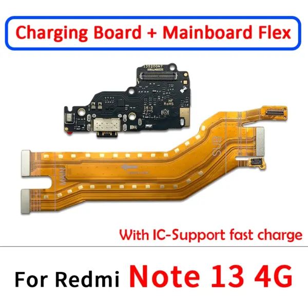 Xiaomi Redmi Note 13 Pro USB Charging Port Flex Cable - Image 9