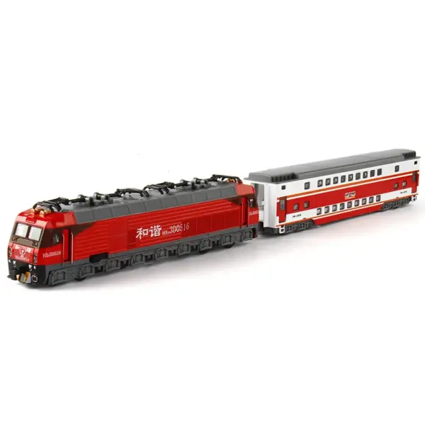 1:87 Alloy Double Deck Train Model - Image 5