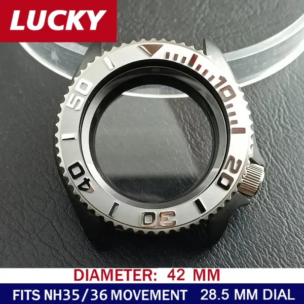 N H35 42mm Stainless Steel Watch Case - Image 50