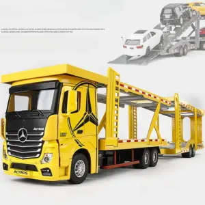 1:24 Mercedes Benz Double-Layer Transport Truck 18 Sd81cbef1314746df971a55a92d33f3c49