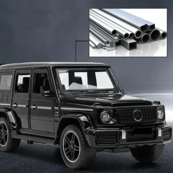 1/32 Alloy Diecast RV Trailer Car Model - Image 2