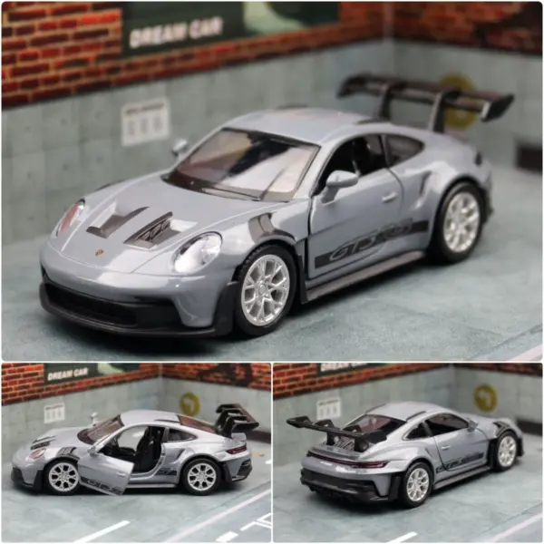 1:36 Porsche 911 992 GT3 RS Diecast Model - Image 8