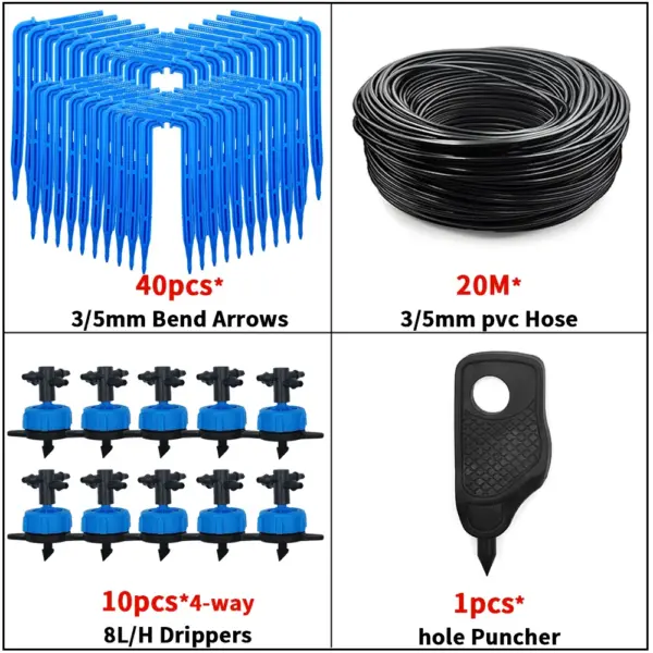 Drip Irrigation Kit for Bonsai Garden 10/20 Set - Image 16