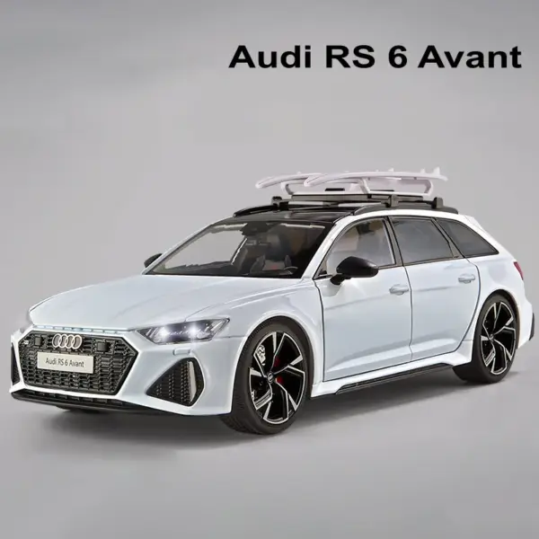 1/18 Audi RS6 Avant Alloy Car Model - Image 7